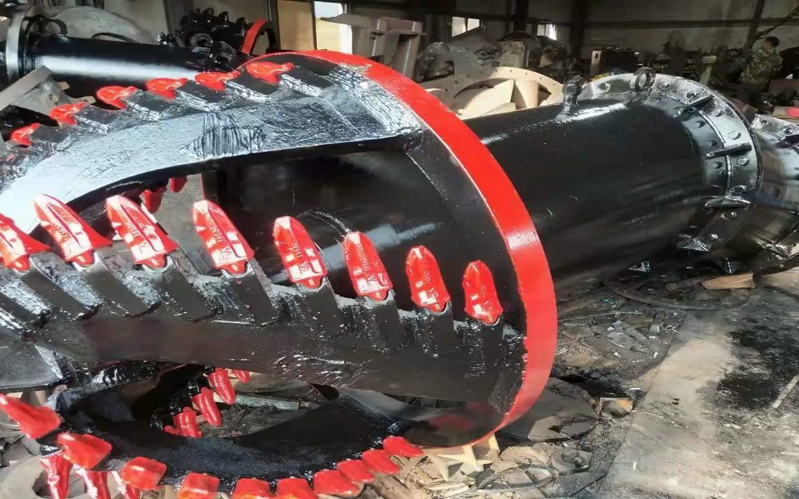 绞吸式抽沙船绞刀头,绞刀头厂家 #绞吸式挖泥船绞刀