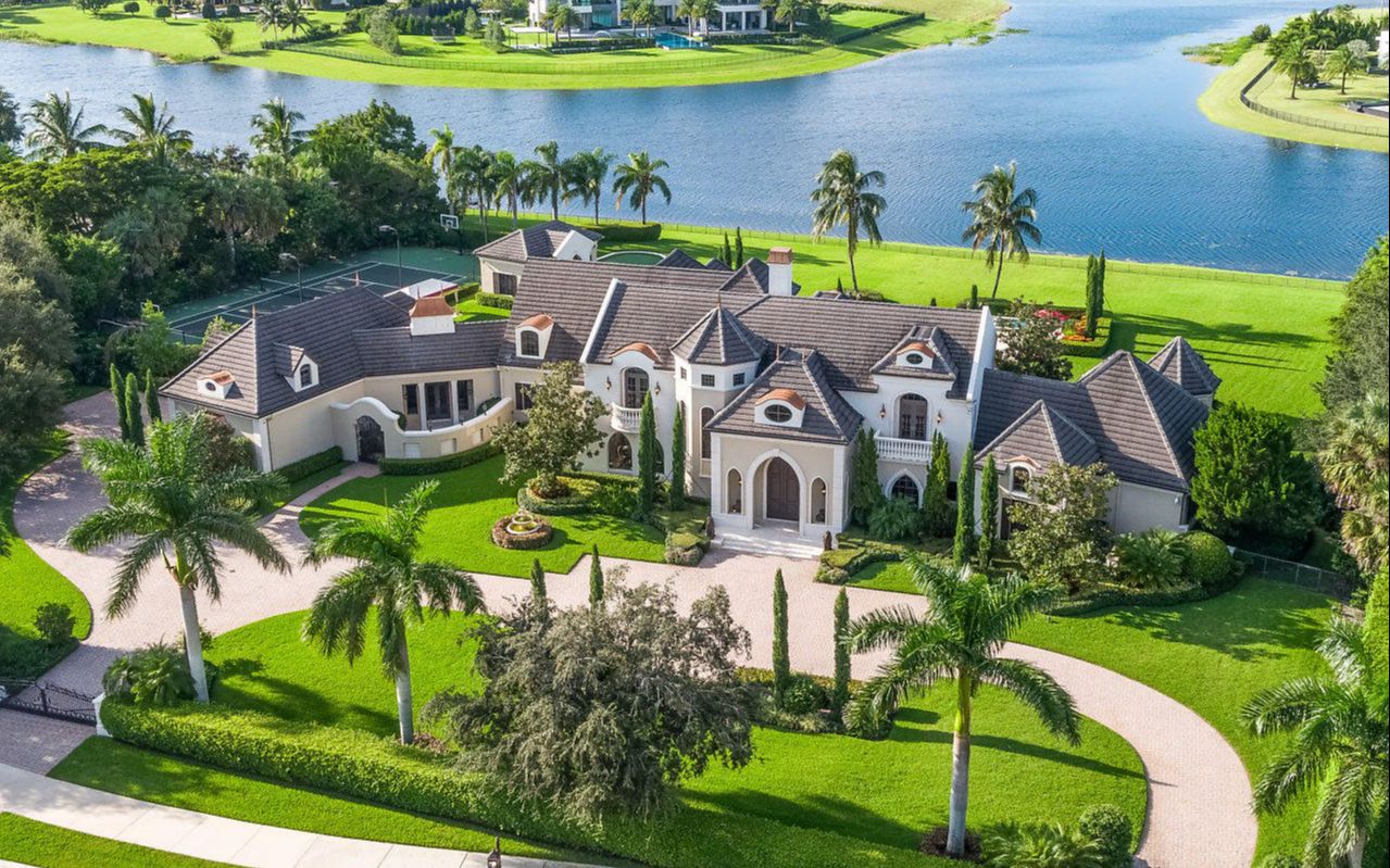 在佛罗里达州德拉海滩的一座精致宏伟的法式豪宅|16021