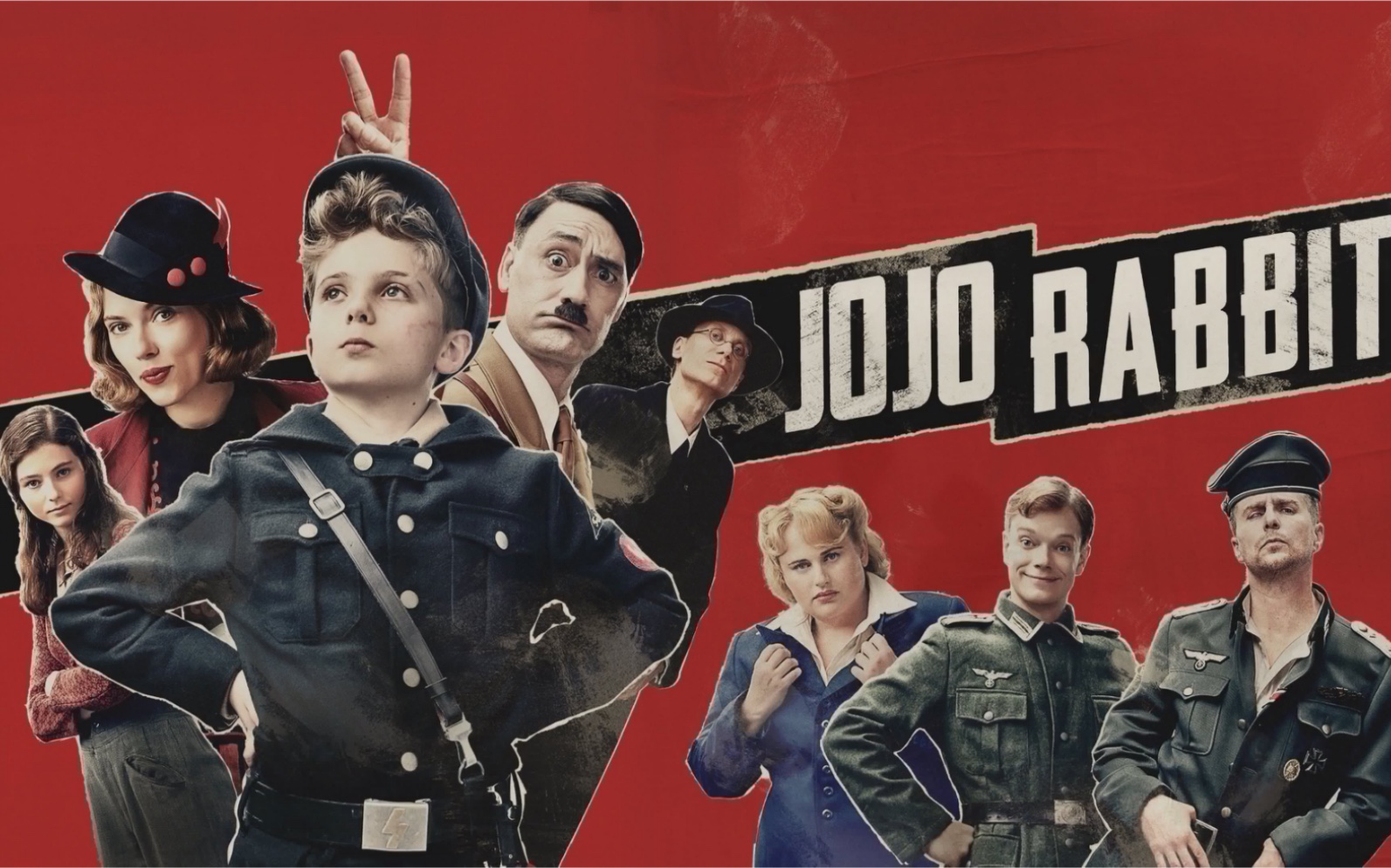 92届奥斯卡最佳改编剧本奖《乔乔的异想世界》 看寡姐怎么养孩子的吧!