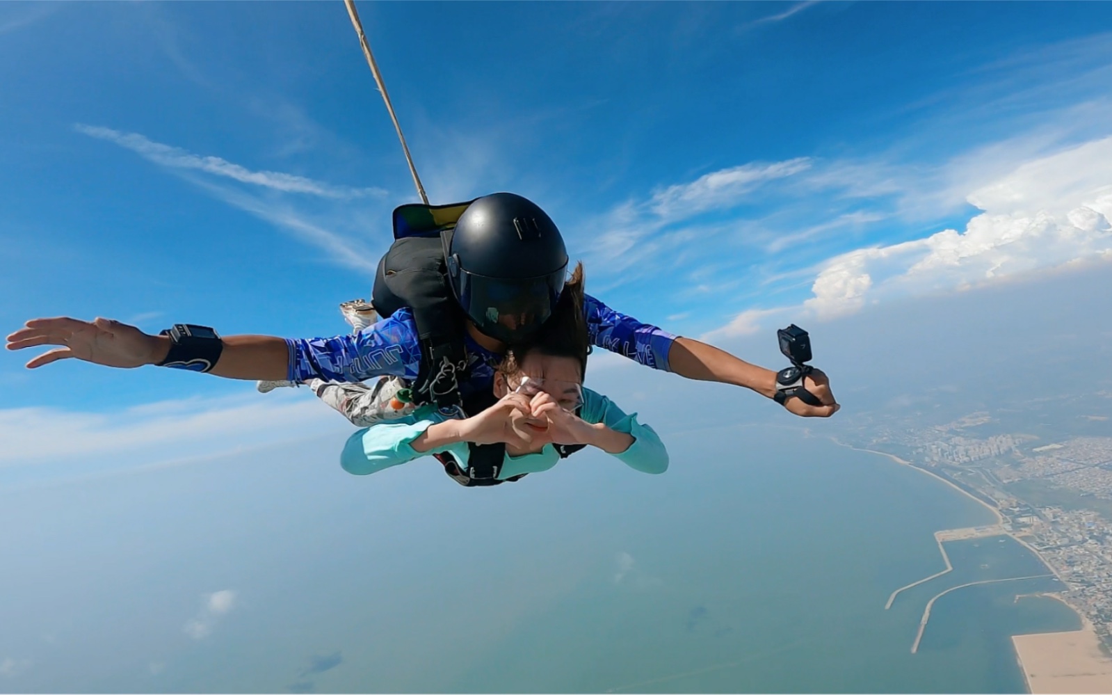 极限运动之——高空跳伞,没错,玩的就是心跳