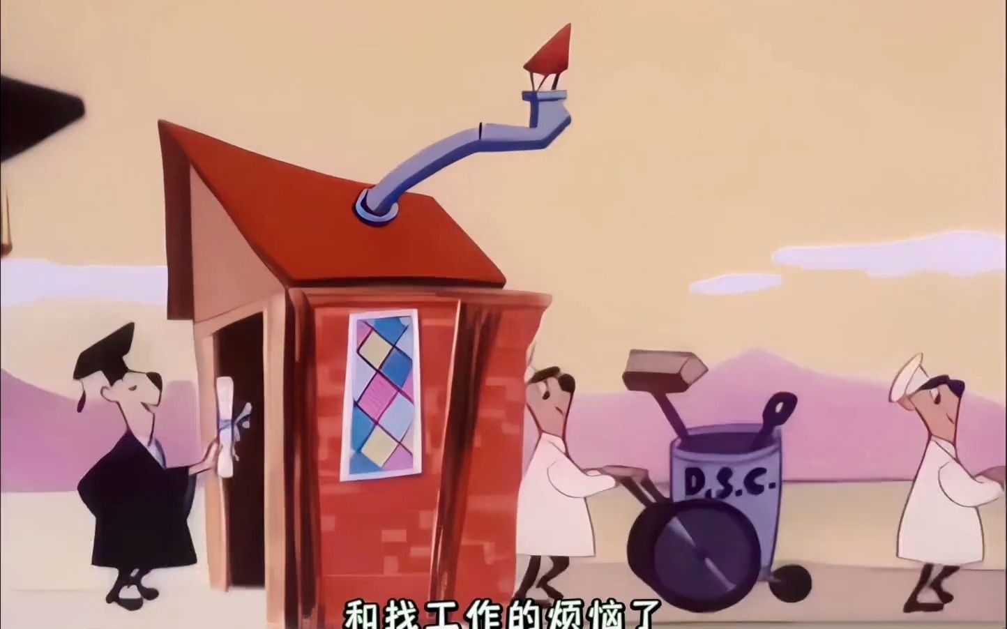 脑洞大开 #怀旧动画 #高清60帧疯狂小镇离谱到每一步都在你的意料