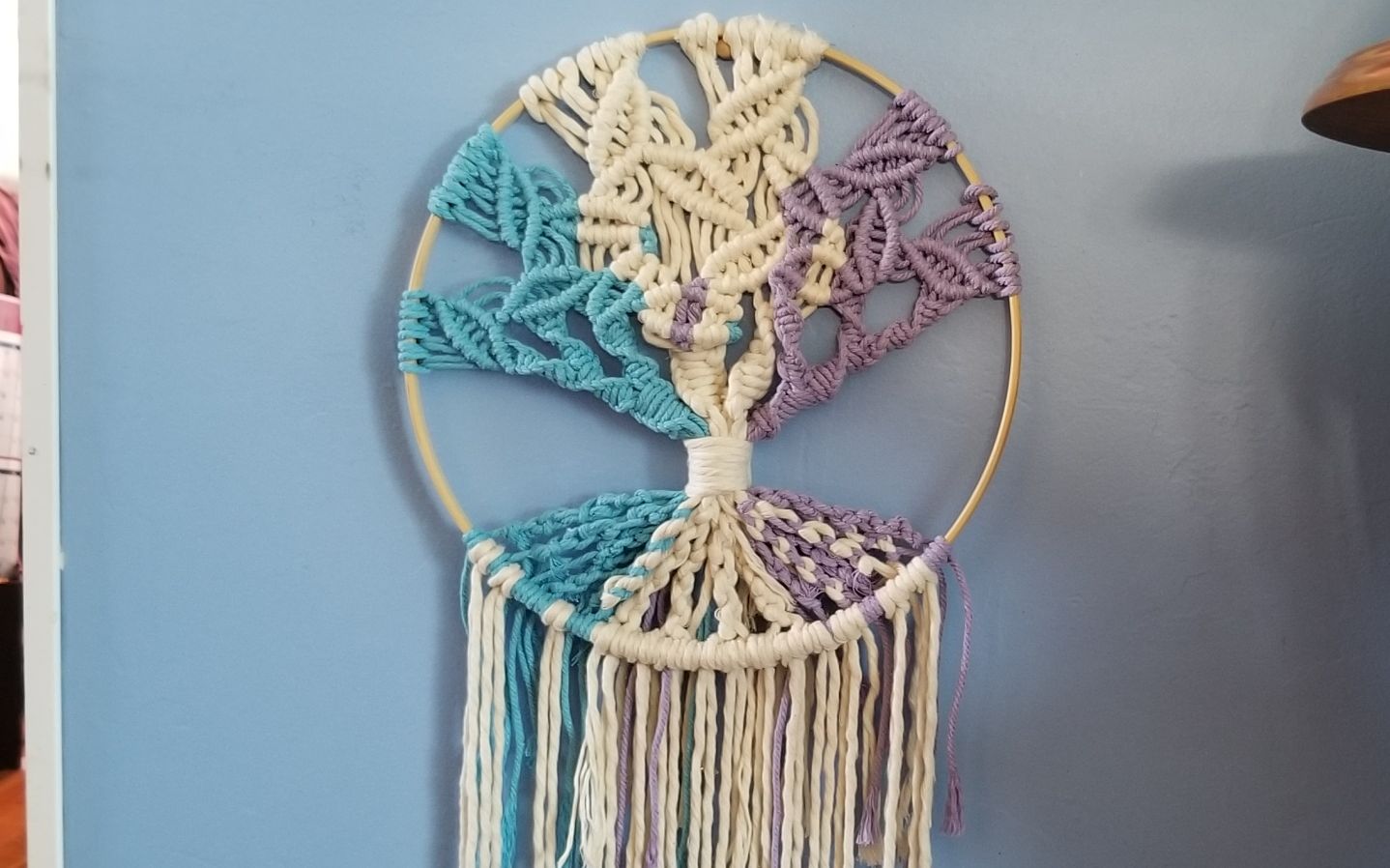 [图]绳编生命之树Tree of Life - Macrame