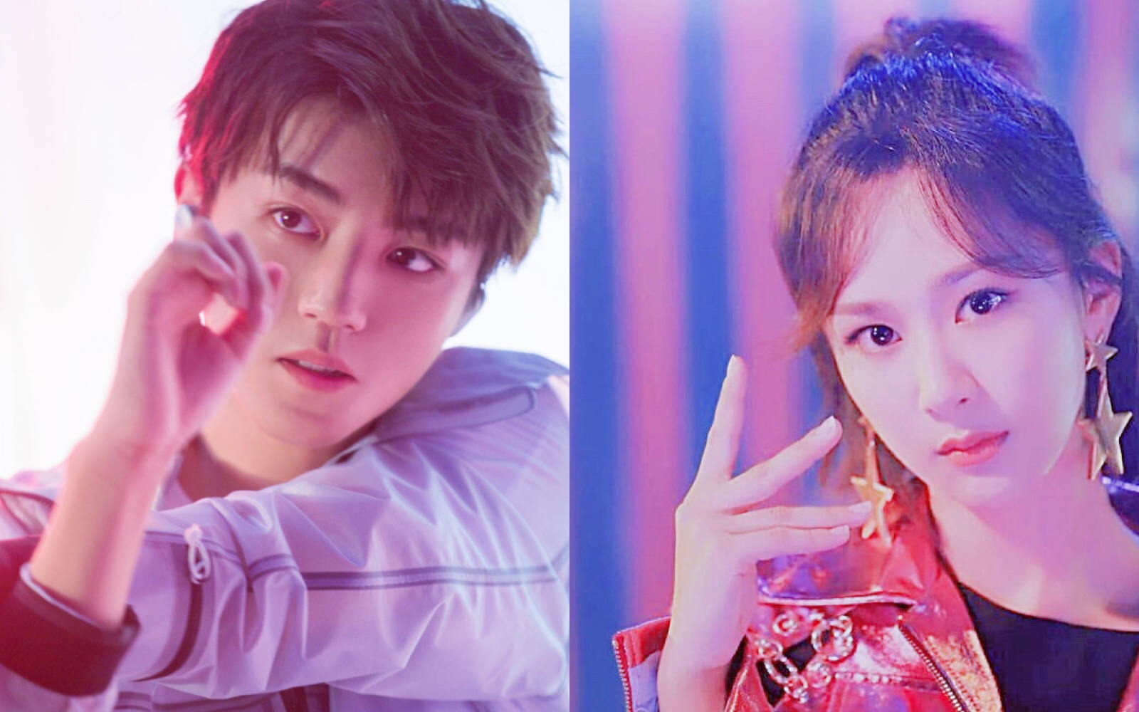 【梳头姐弟】杨紫/王俊凯——小猴紫在新浪娱乐采访中提及小凯的回答