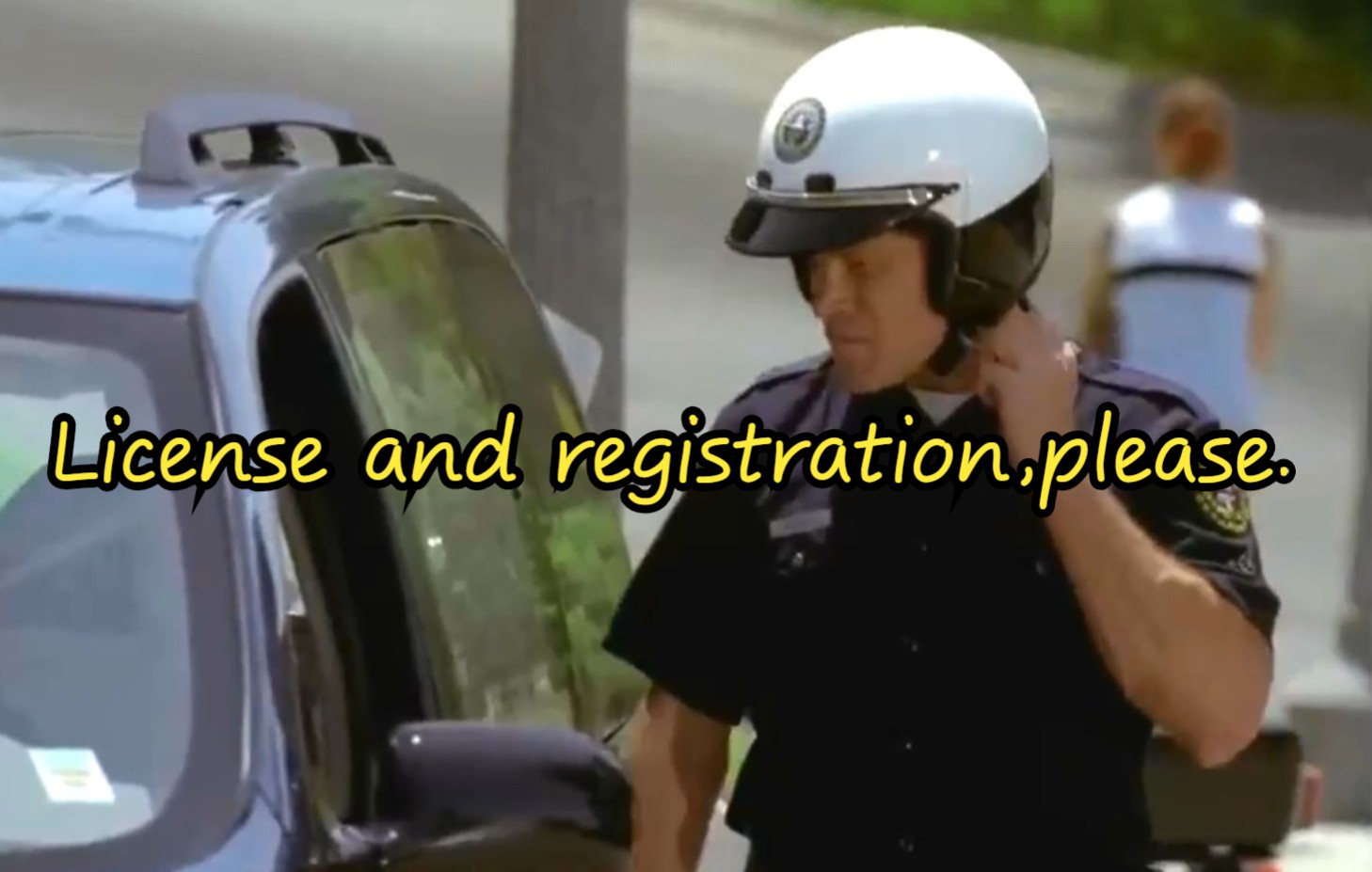 打卡118天英语听力 | S01E02 License and registration,please 英语口语背诵素材绝望主妇哔哩哔哩bilibili