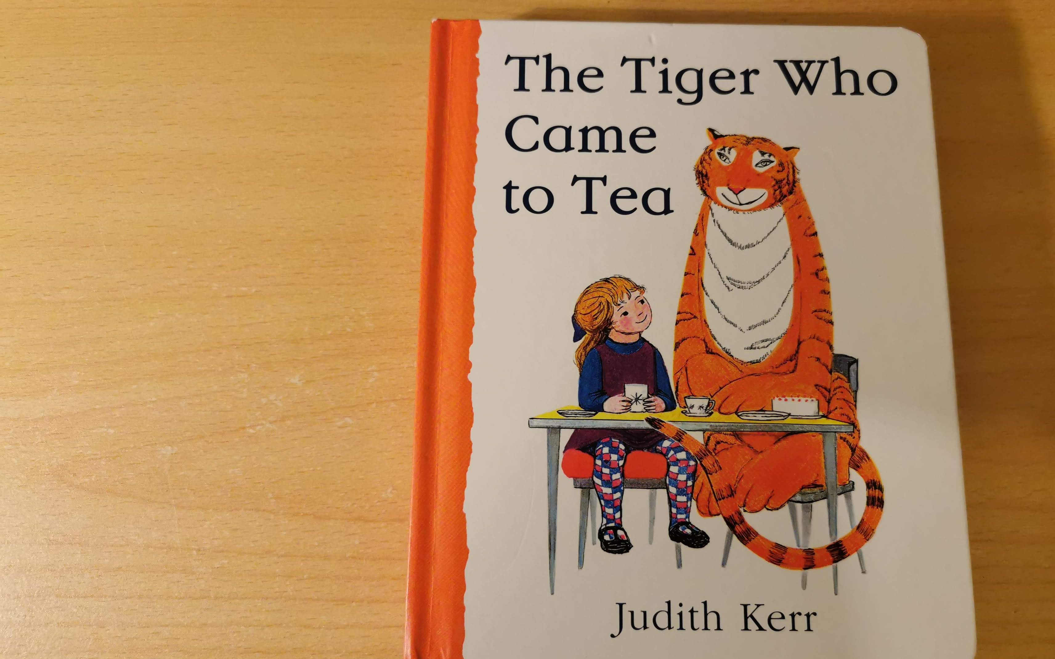 [图]绘本阅读|The Tiger Who Came to Tea|老虎来喝下午茶