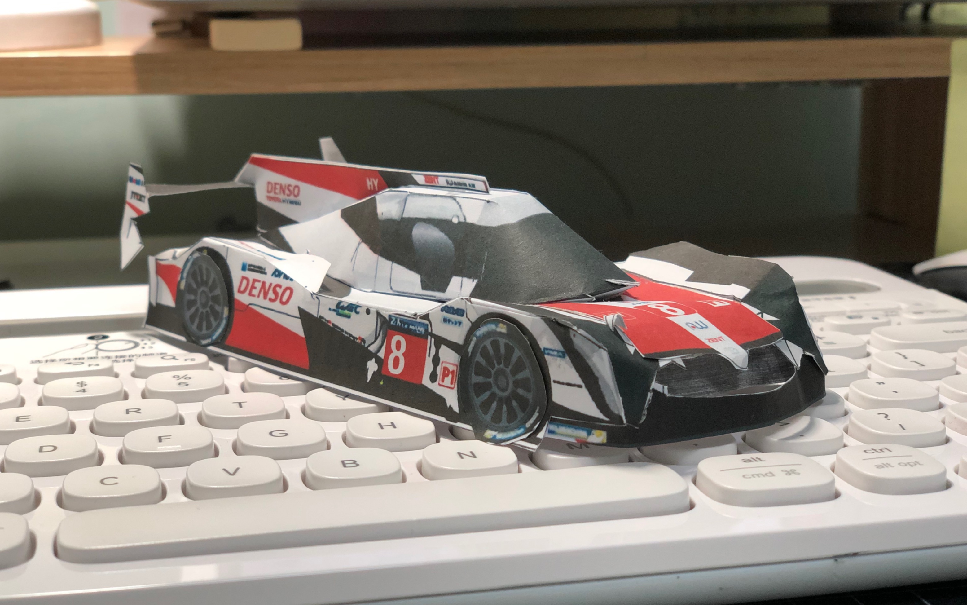 【纸模】丰田在勒芒中三十三载の梦想 — 勒芒冠军车 toyota ts050