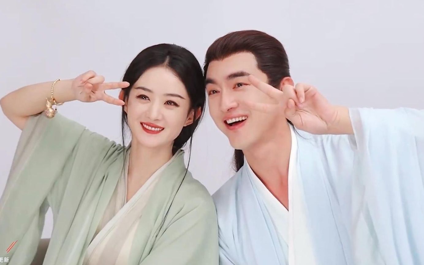 两个人状态好好啊,期待值up up【赵丽颖x林更新】