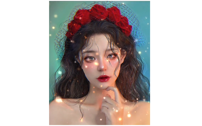 "造物主自玫瑰诞生起便策划了这场名为救赎的邂逅"画中人仿妆