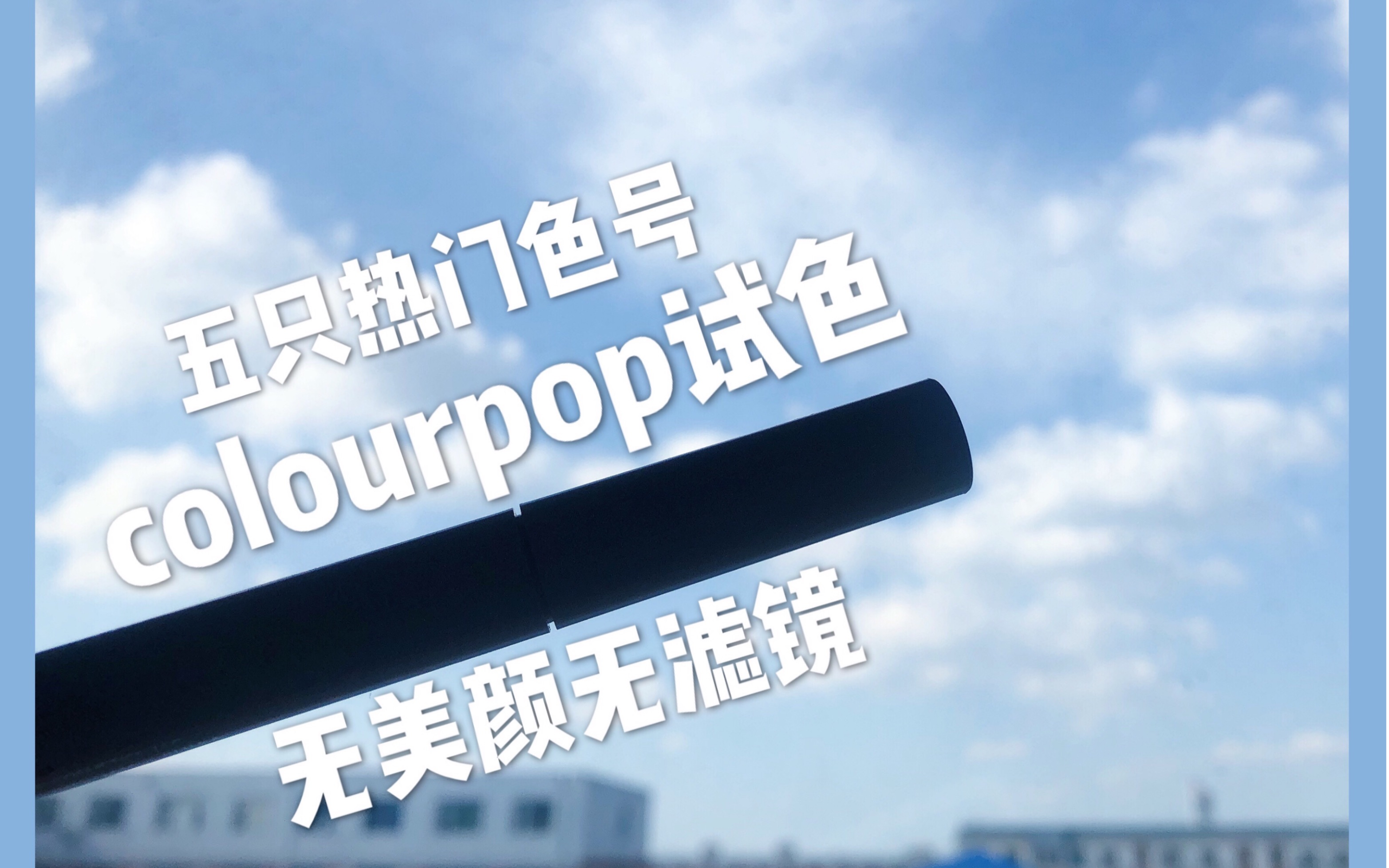 【土豆】colourpop五只热门色号试色|love life|trust me|who run this|fly.fl|Goldie哔哩哔哩bilibili