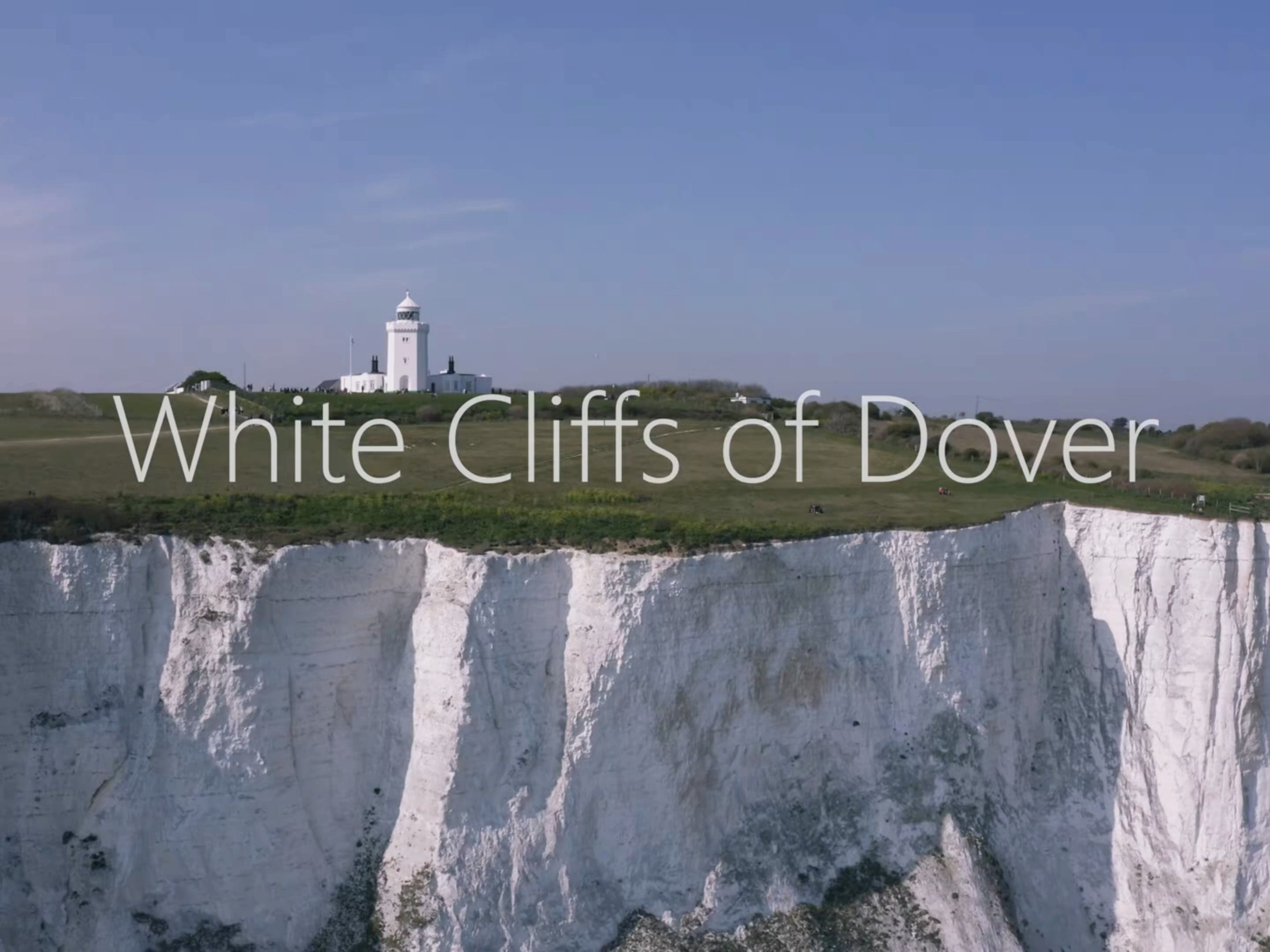 【1080p】英国多弗尔白崖 the white cliffs of dover english