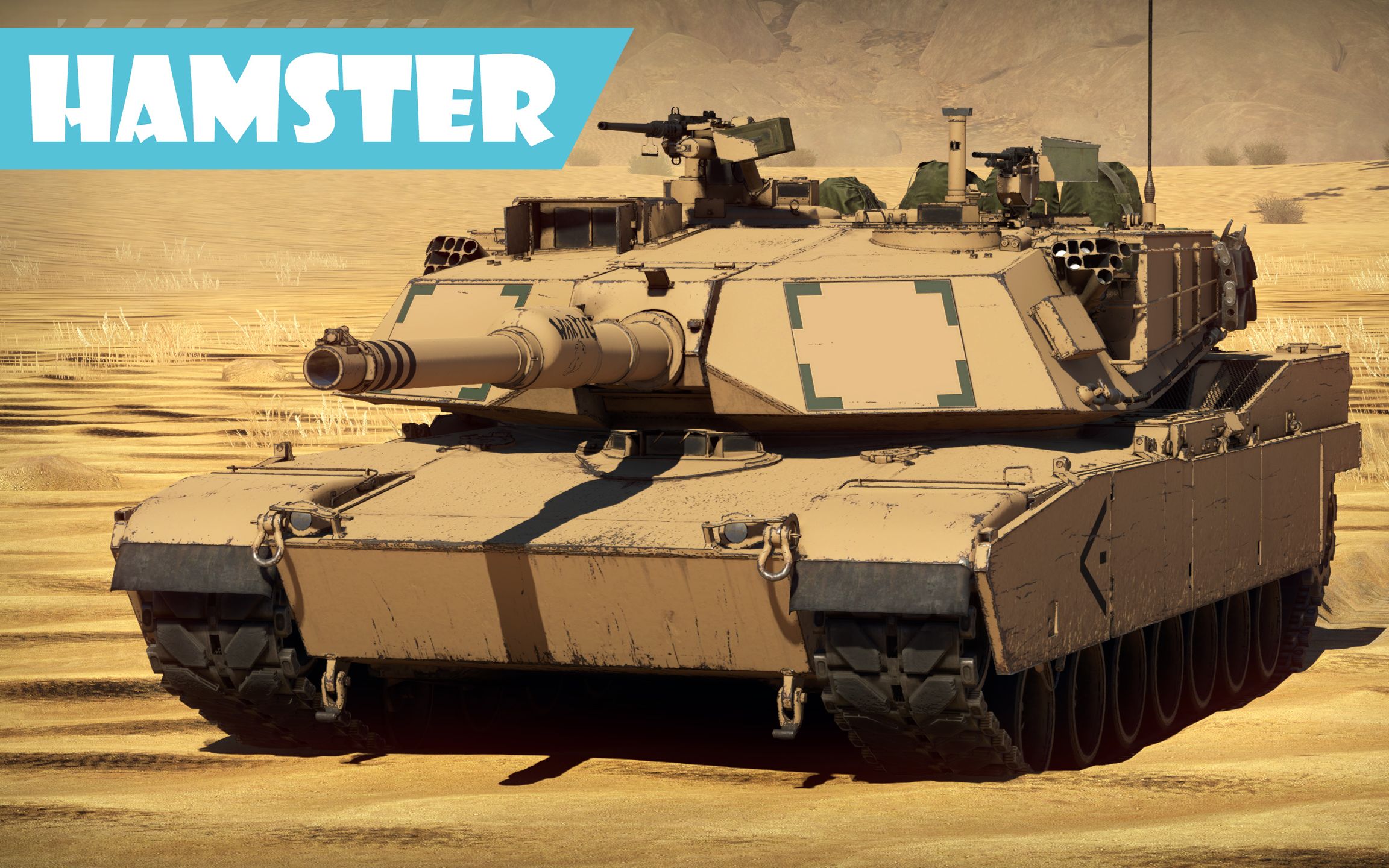 【战争雷霆】战地豪猪——m1a1主战坦克测评与实战