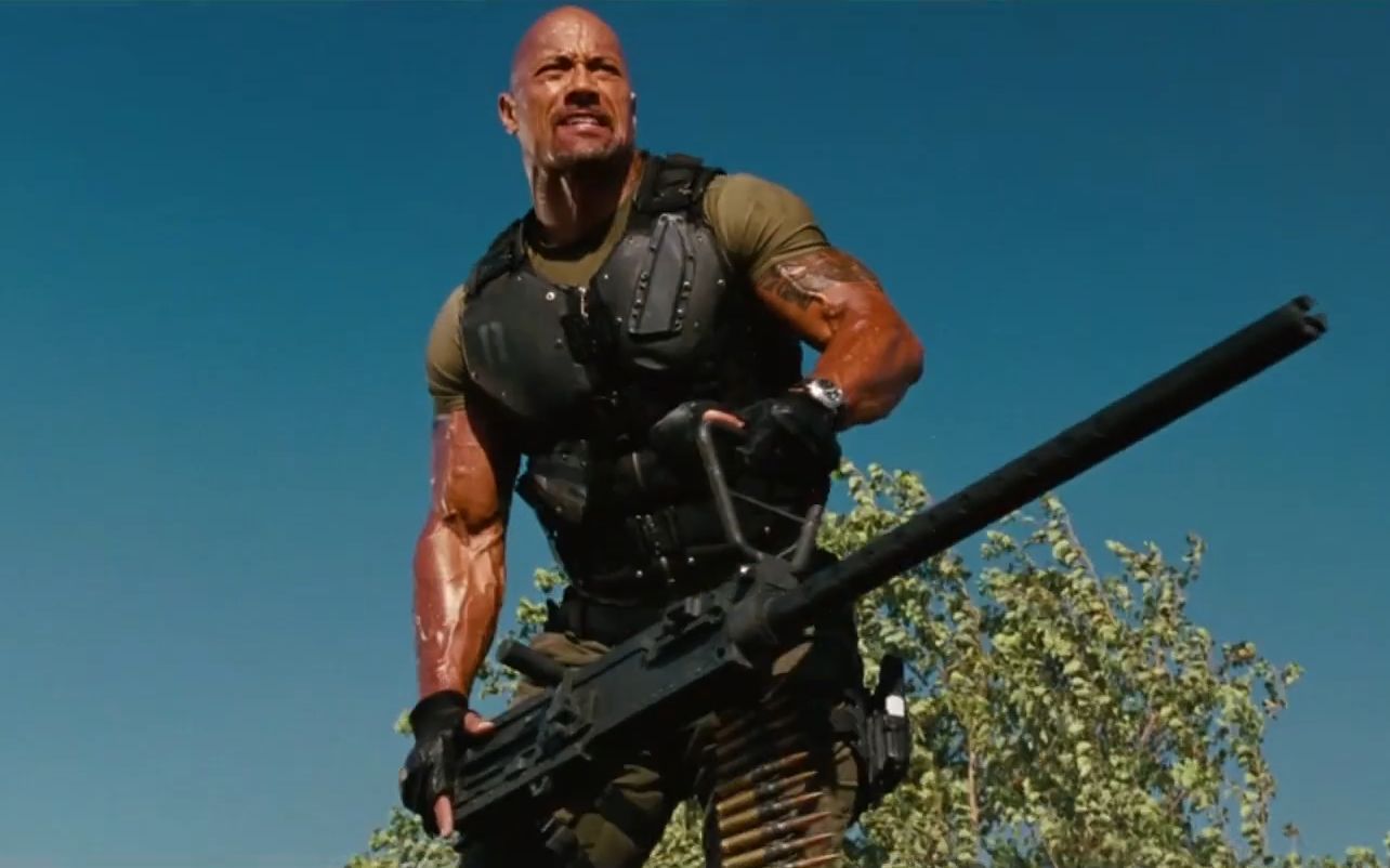 巨石强森配劲爆音乐futurefunk燃求求你给我来点肌肉吧