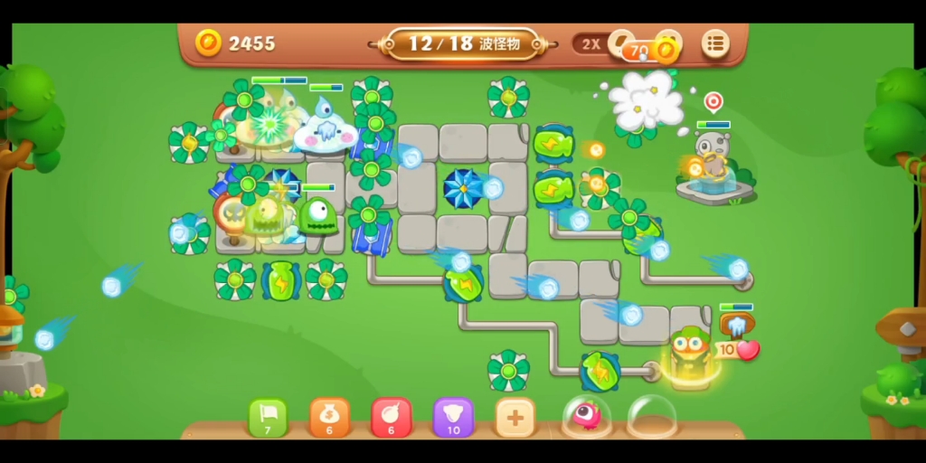 保卫萝卜3公园第32关