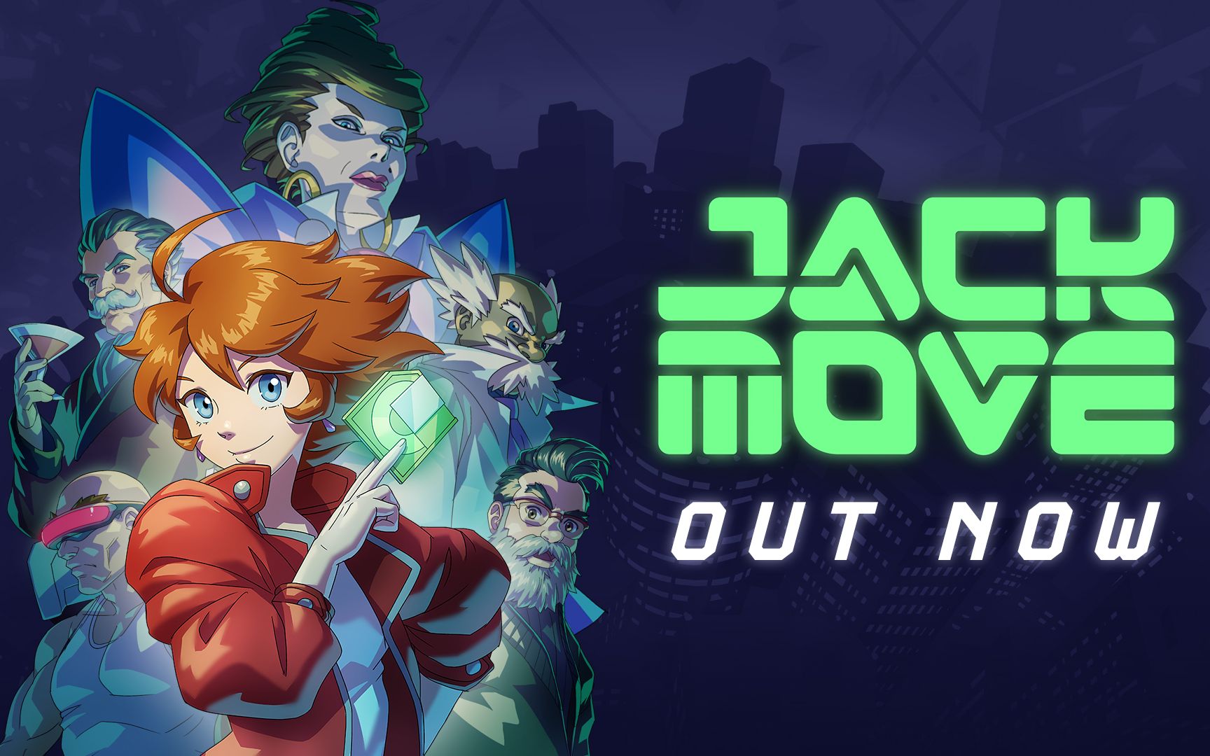 [图]【完结】少女黑客，像素风JRPG《Jack Move》