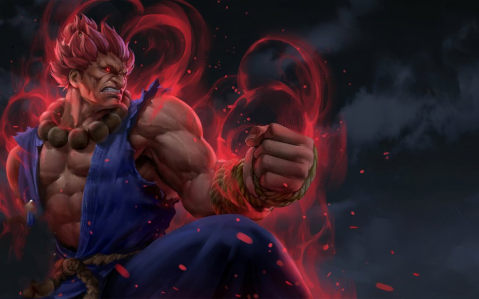 街头霸王中最强反派boss豪鬼