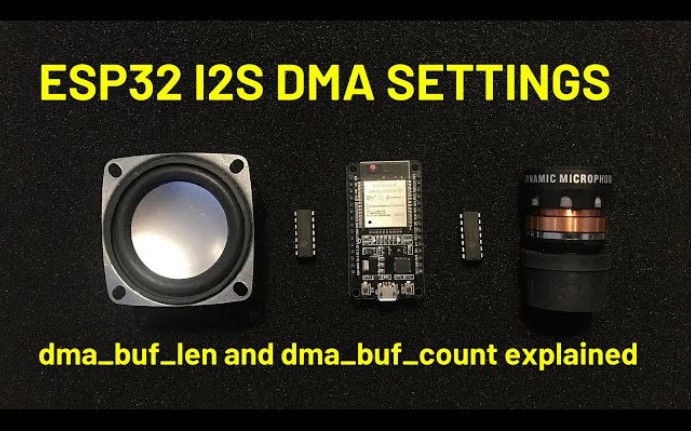 [图]ESP32 I2S DMA设置-DMA_BUF_LEN和DMA_BUF_COUNT说明