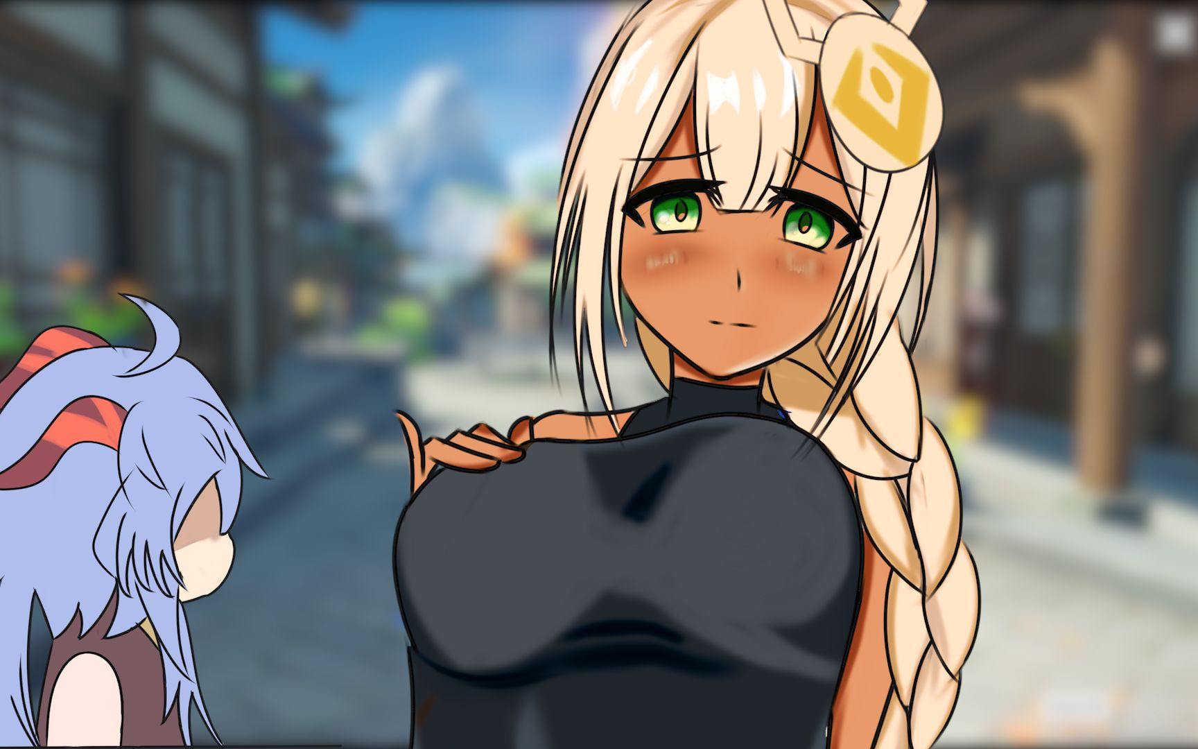 打败丘丘人的方法就是将她娘化!【原神整活】