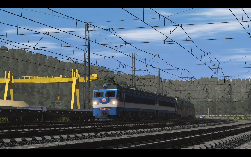 【trs模拟火车2022】下行空送车底