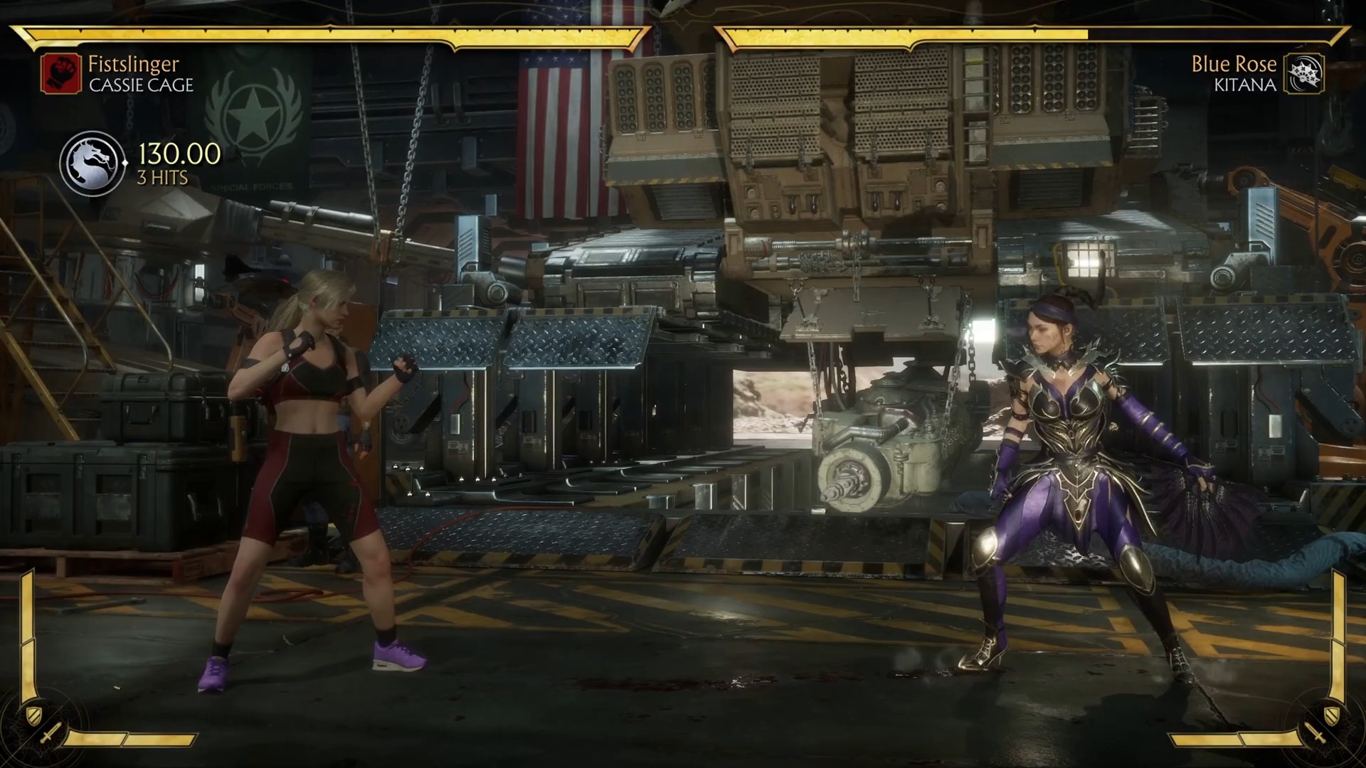 真人快打 - 凯西这次在吉塔娜身上试下大招!