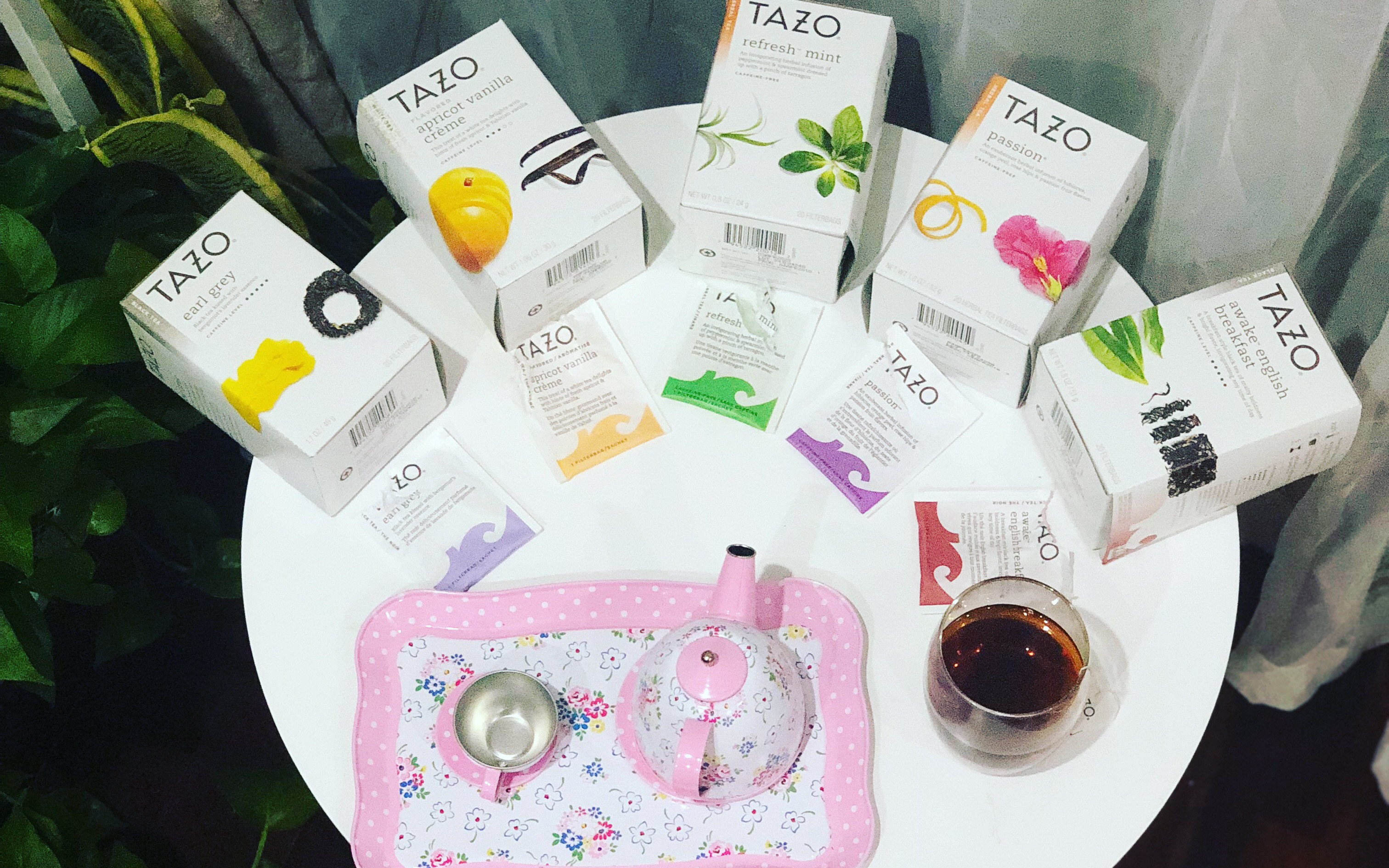 茶包试喝 l 星爸爸御用品牌 泰舒茶 tazo 5种口味试喝 杏子奶油/伯爵