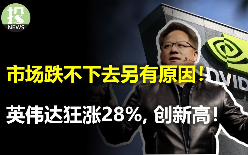 市场跌不下去另有原因!神秘多头斥千亿资金;英伟达狂涨28%,突破历史新高!还能上车吗?通胀亮起红灯,房租竟然..;Meta开启第三波裁员哔哩哔哩...