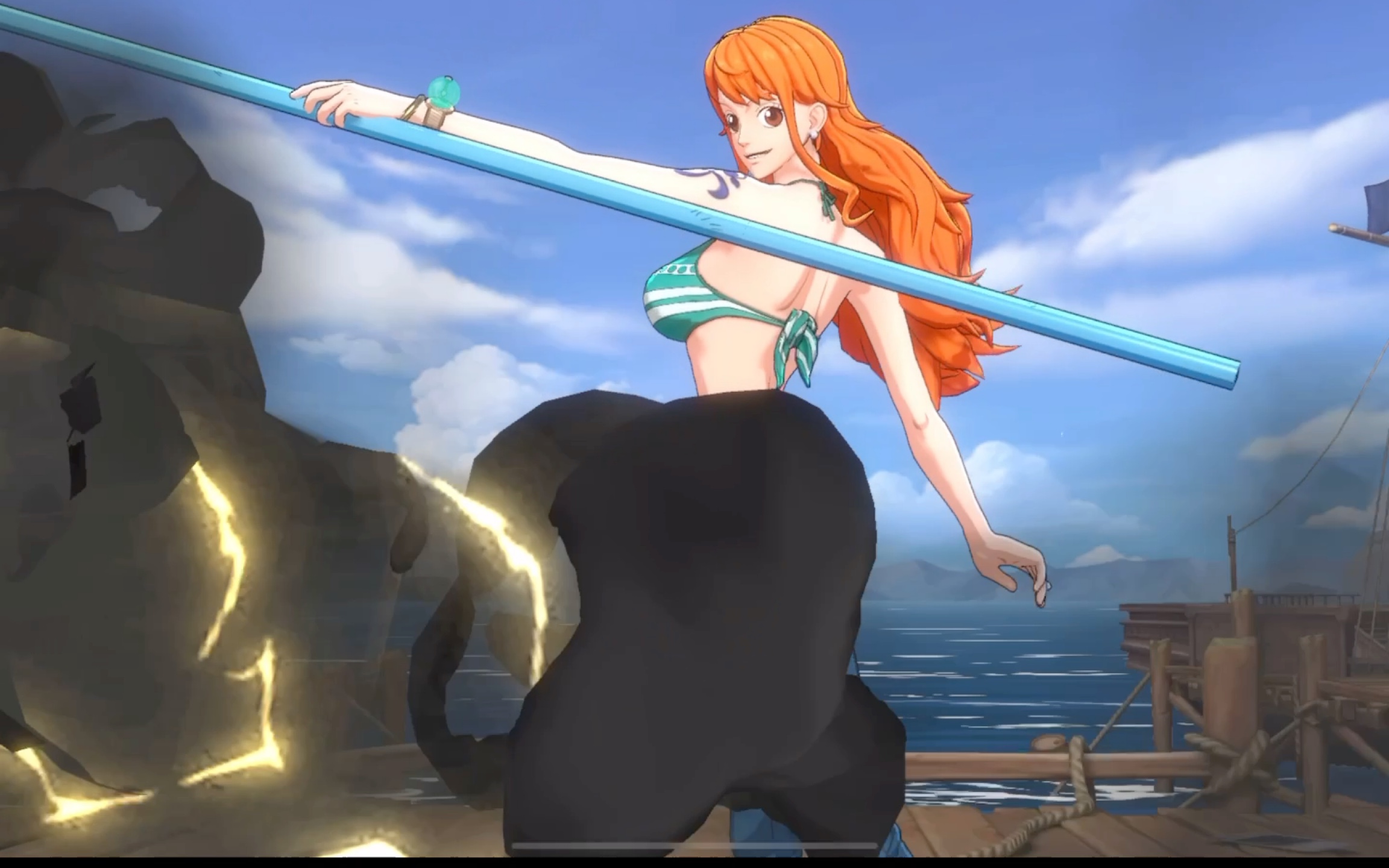 新世界娜美抽卡活动 卡池的新老婆 动画 实战 建模赏析 热血航线hdr