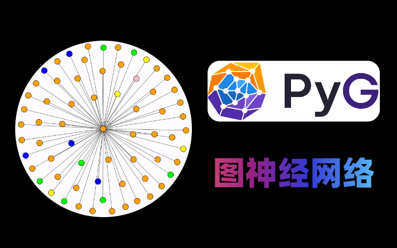 使用 PyTorch Geometric 在 Cora 数据集上训练图卷积网络GCN!图神经网络PytorchGeometric实战教程!【人工智能】哔哩哔哩bilibili