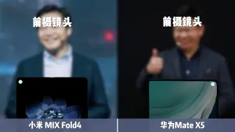 Download Video: 小米MIX Fold4和华为Mate X5差别很大吗？