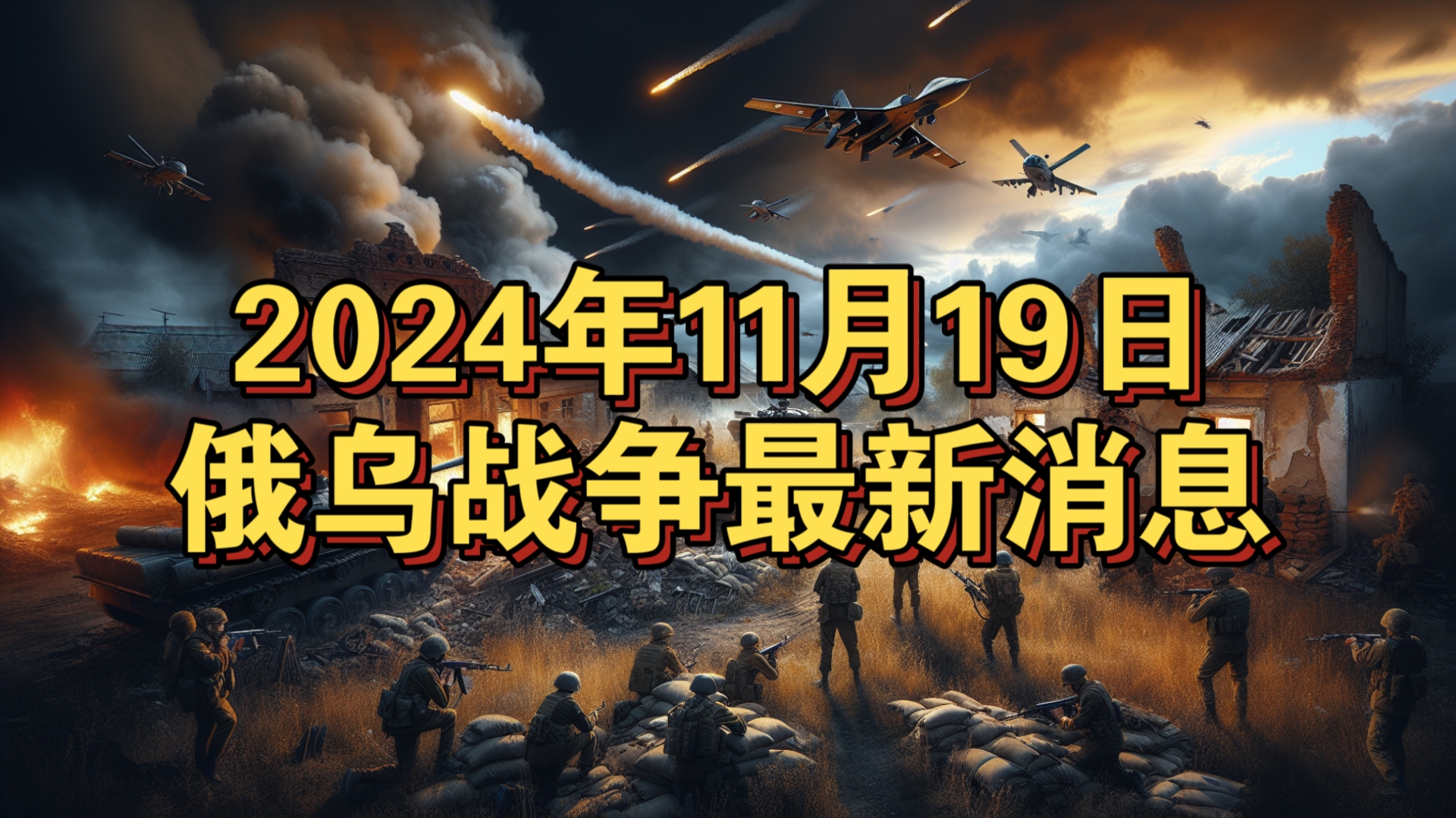 [图]2024年11月19日俄乌战争最新消息