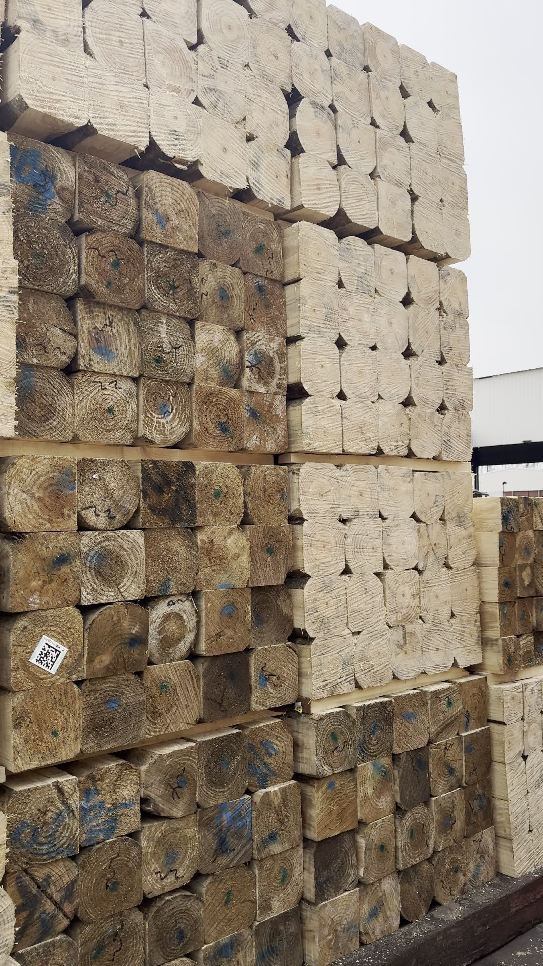 矿上使用的矿木木方