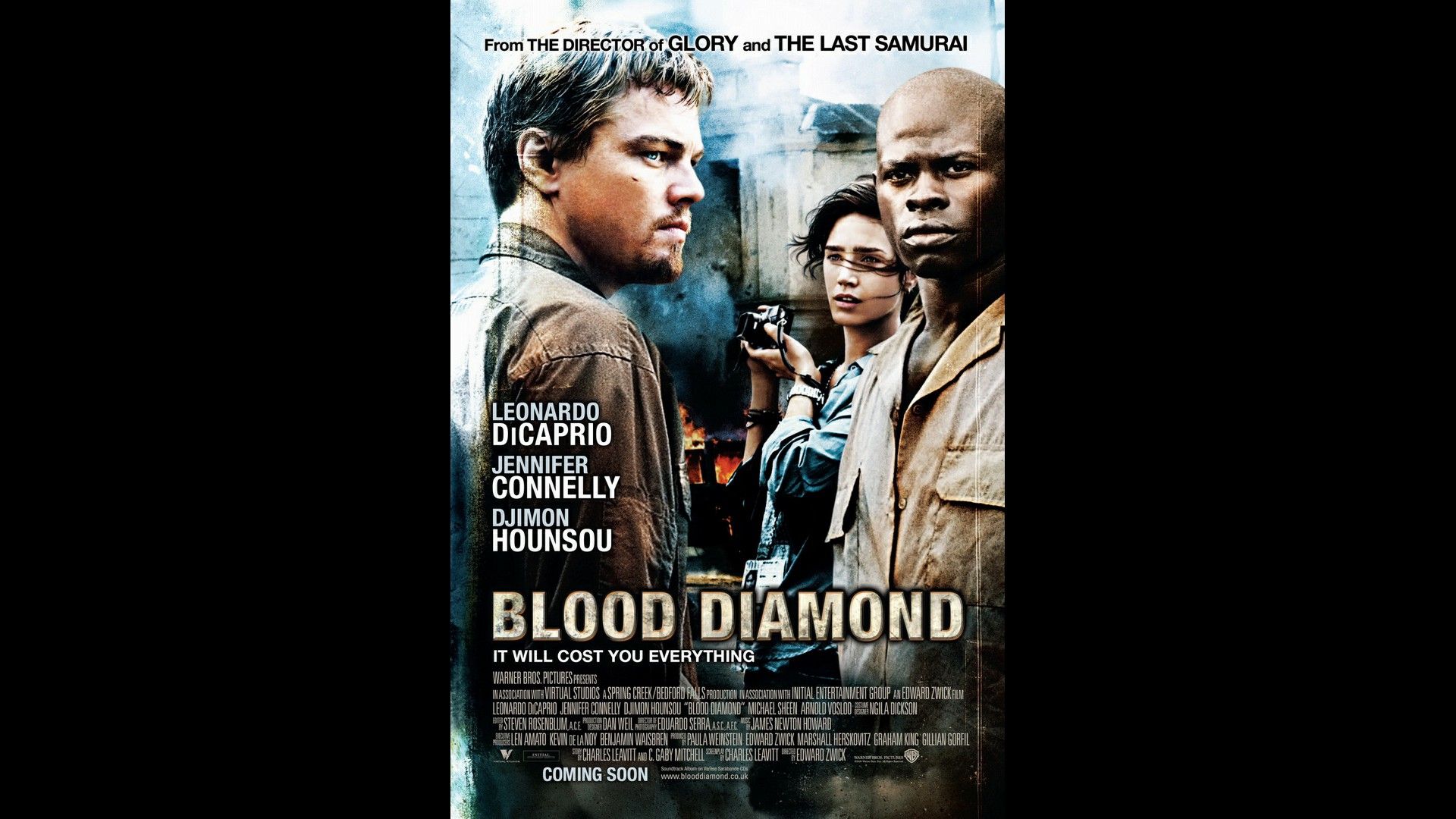 《blood diamond》trailers 《血钻》预告片集 2006