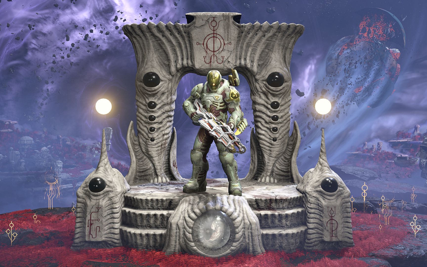 【毁灭战士永恒】噩梦难度 恶魔大军模式 :霍尔特