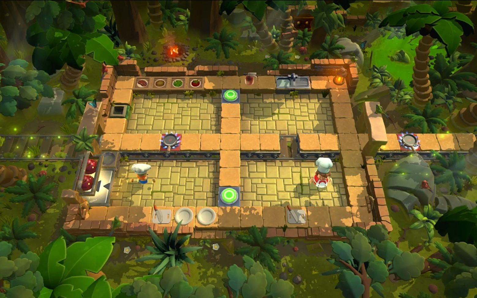 【胡闹厨房(全都好吃)】the lost morsel dlc 1-2 双人手残党四星擦边