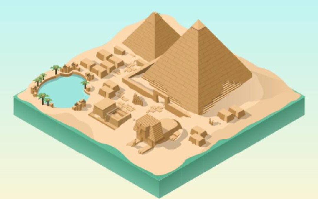 睡眠小镇奇观-吉萨金字塔_哔哩哔哩_bilibili