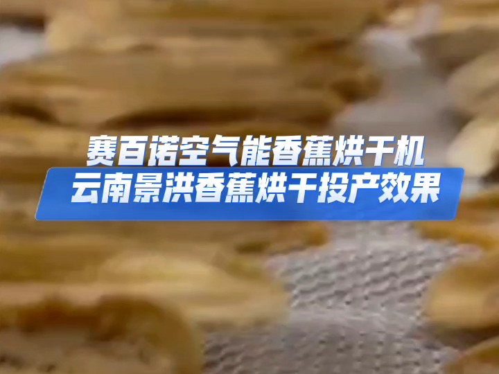 采用空气能香蕉烘干机烘干出来的香蕉干品相如何?哔哩哔哩bilibili