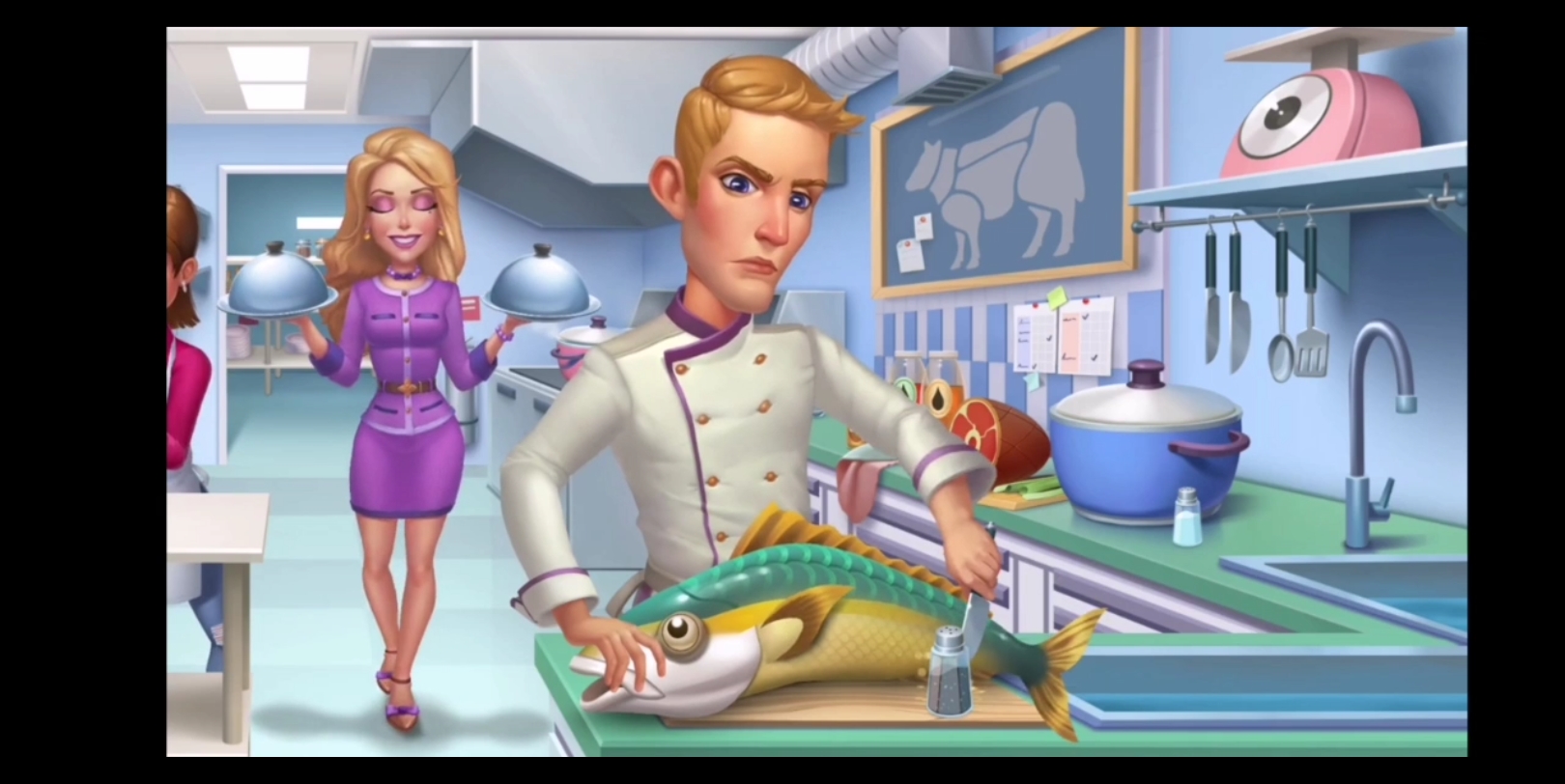 【逸飞】《开心大厨》一起玩游戏活动