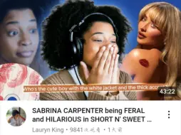 Download Video: 中英双语机翻Lauryn King【reaction Sabrina Carpenter】匠妹《Short N' Sweet》专辑反应合集14