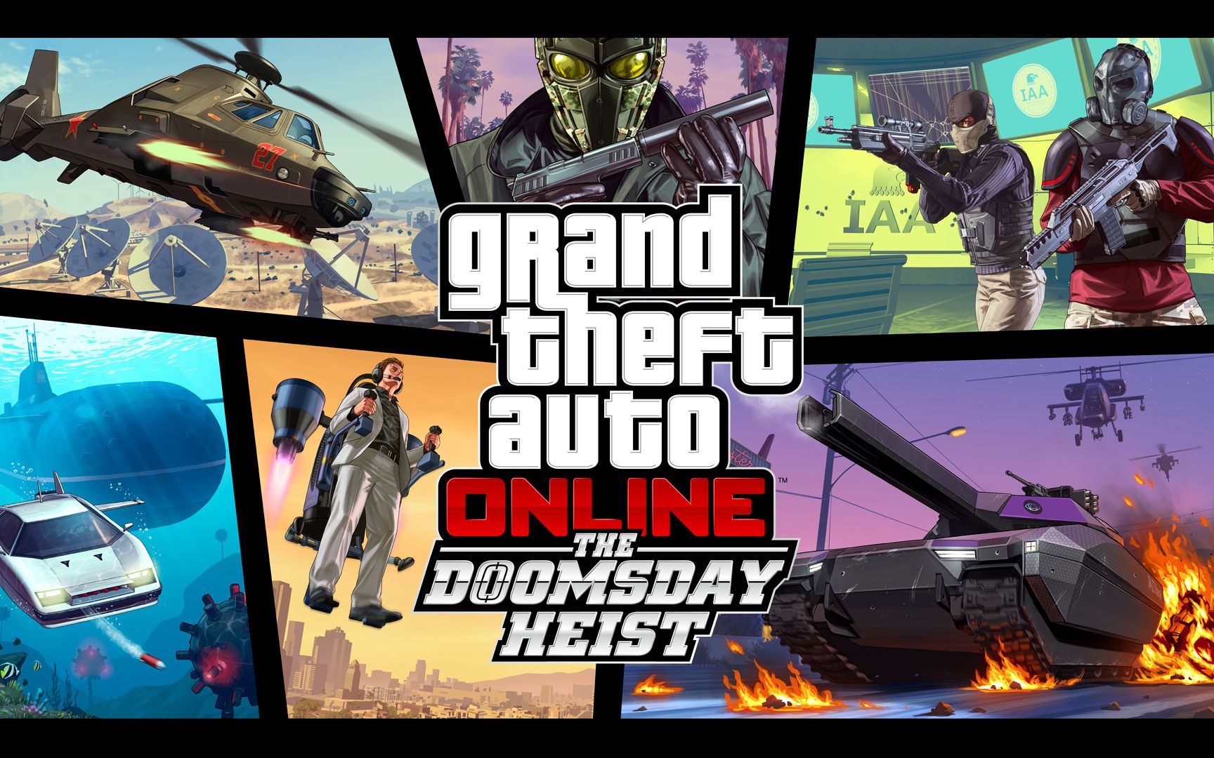 【gta5 ol】末日豪劫 全剧情 全三章 前置 准备 分红任务合集