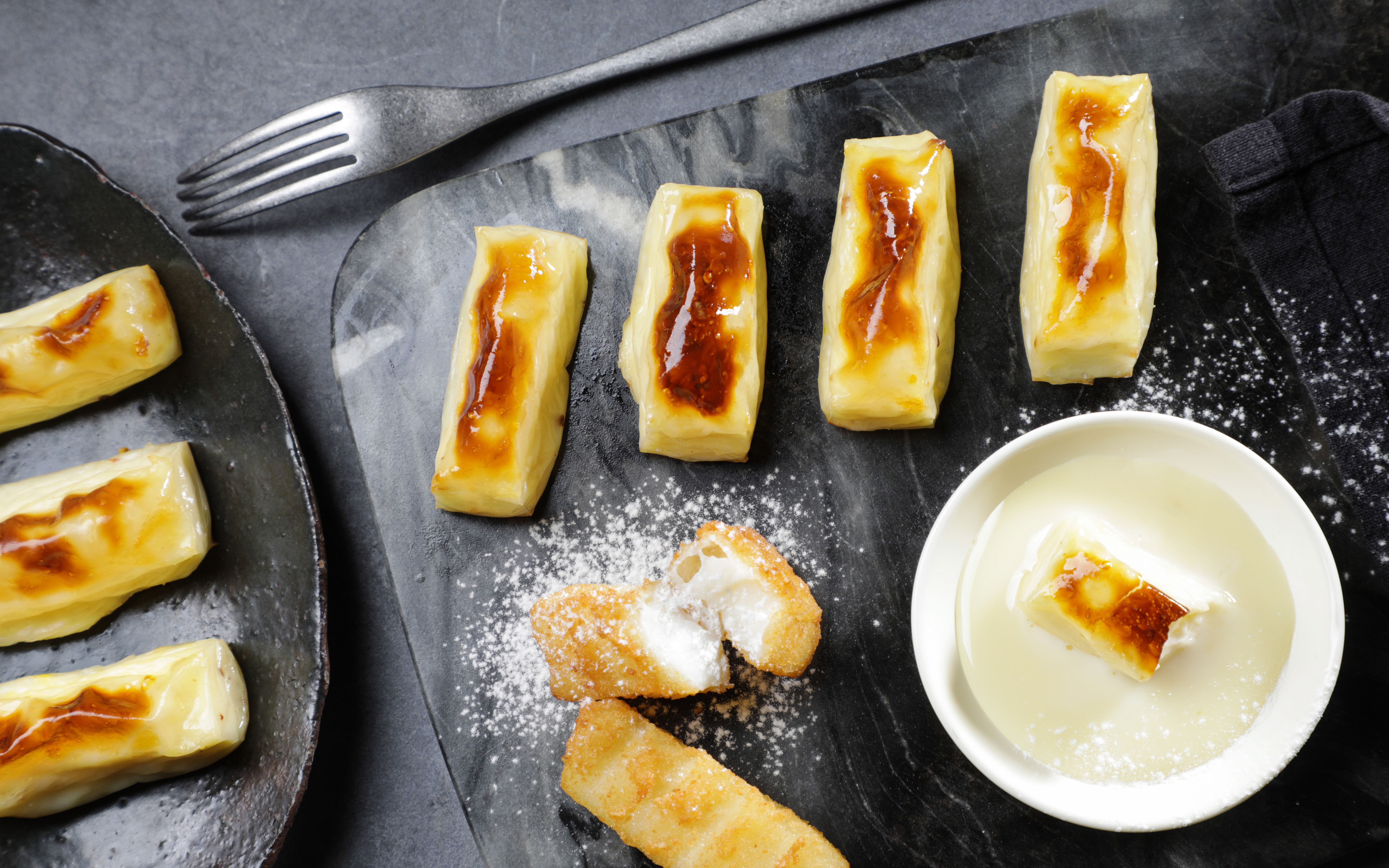 火爆全网的2款神仙点心,用一杯牛奶就能做!