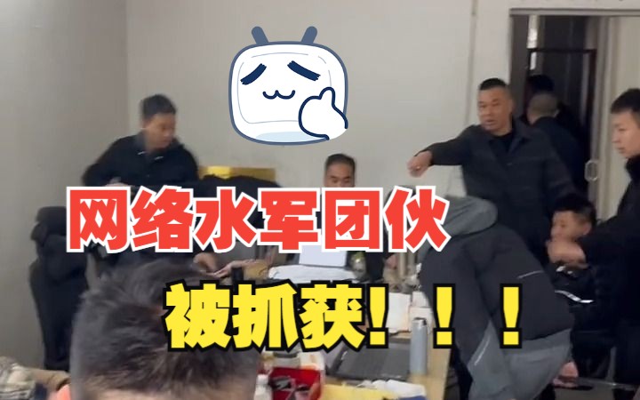 “网络水军”被抓,涉案4900万余元!!!哔哩哔哩bilibili