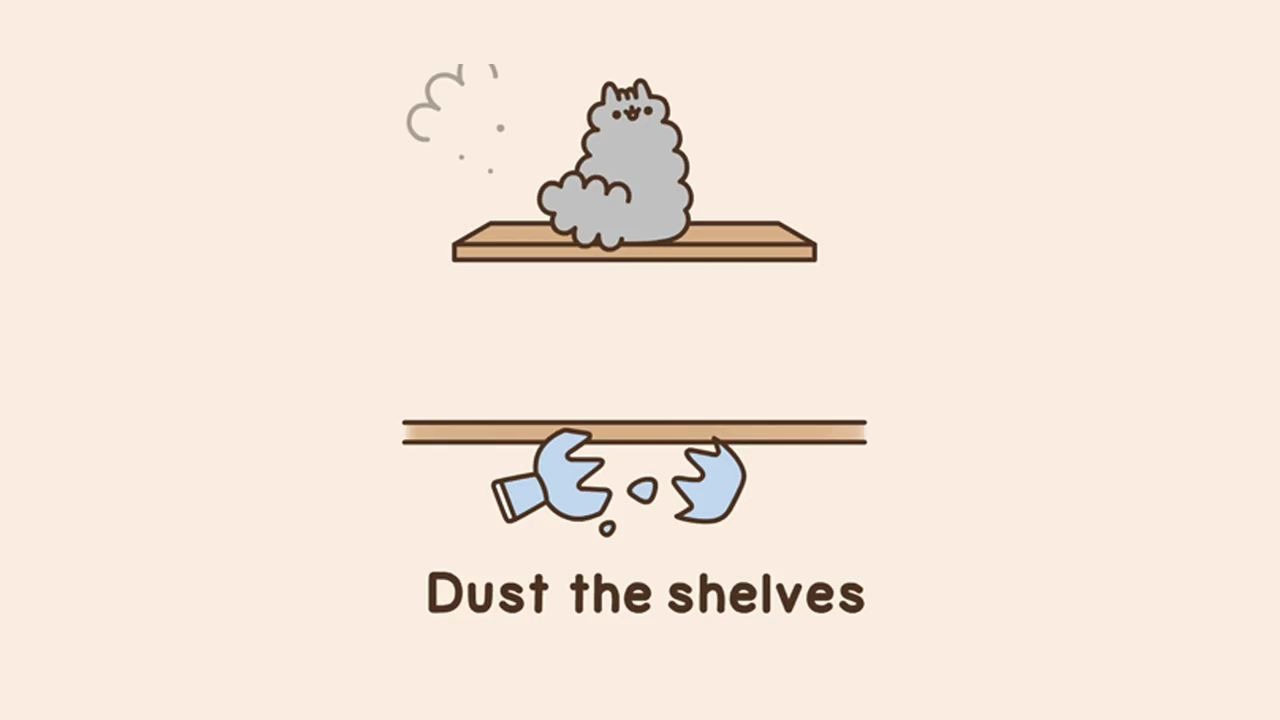 英文原聲 胖吉貓 人生的黑客~pusheen comic #23- life hacks ?part 1