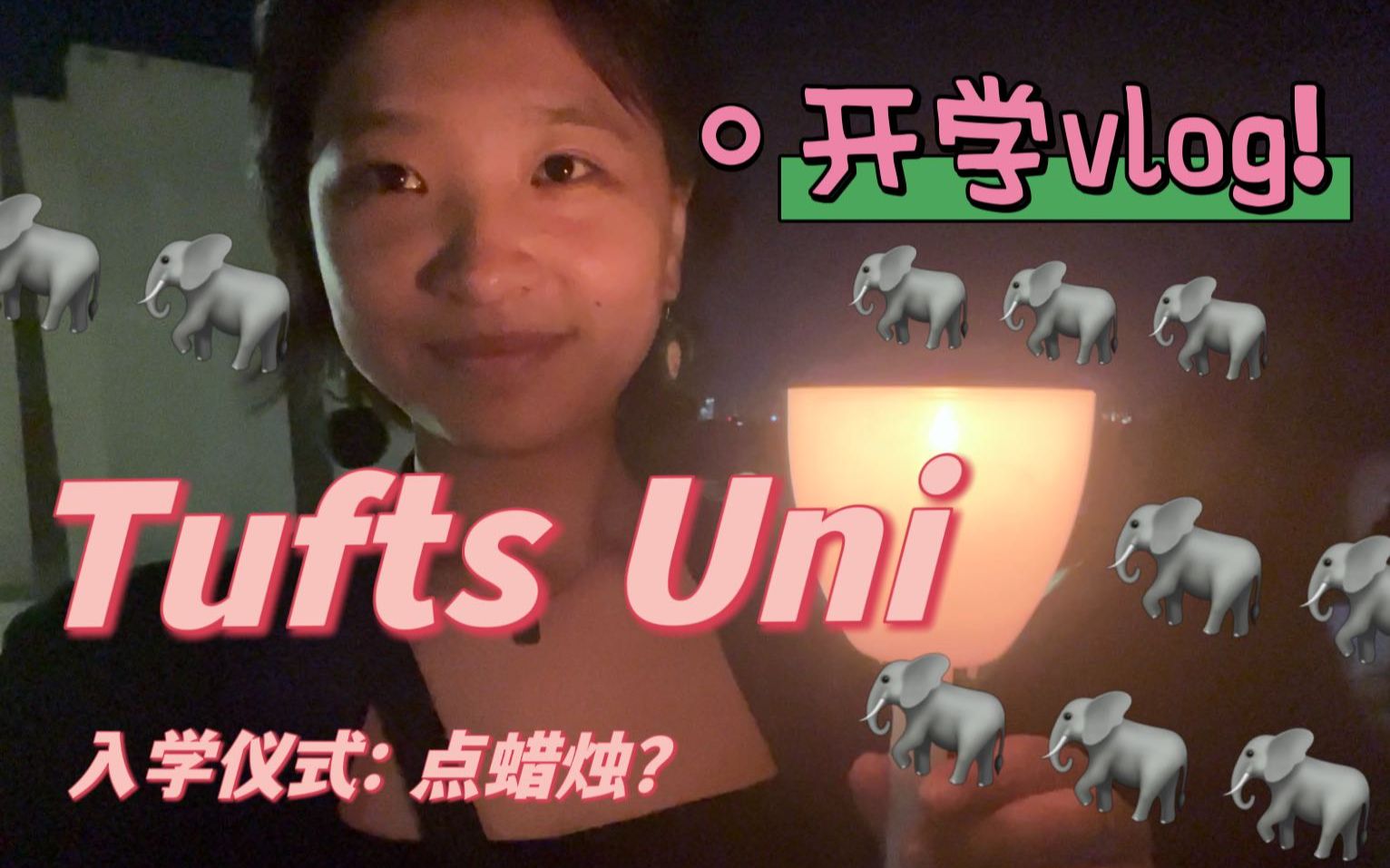 美国留学迎新周+绝美入学仪式!? Tufts大学生活前两周总结三个月纪念日哔哩哔哩bilibili