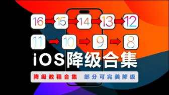 Télécharger la video: 【173】【iOS】iOS降级教程，附降级工具，部分设备无需SHSH即可完美降级！