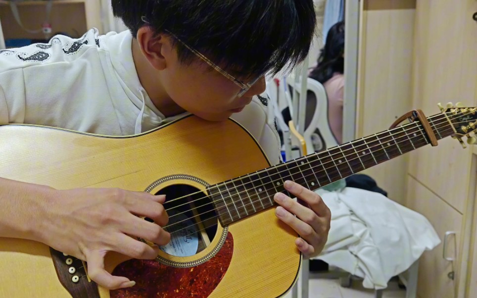 [吉他指弹]blue cover:okapi