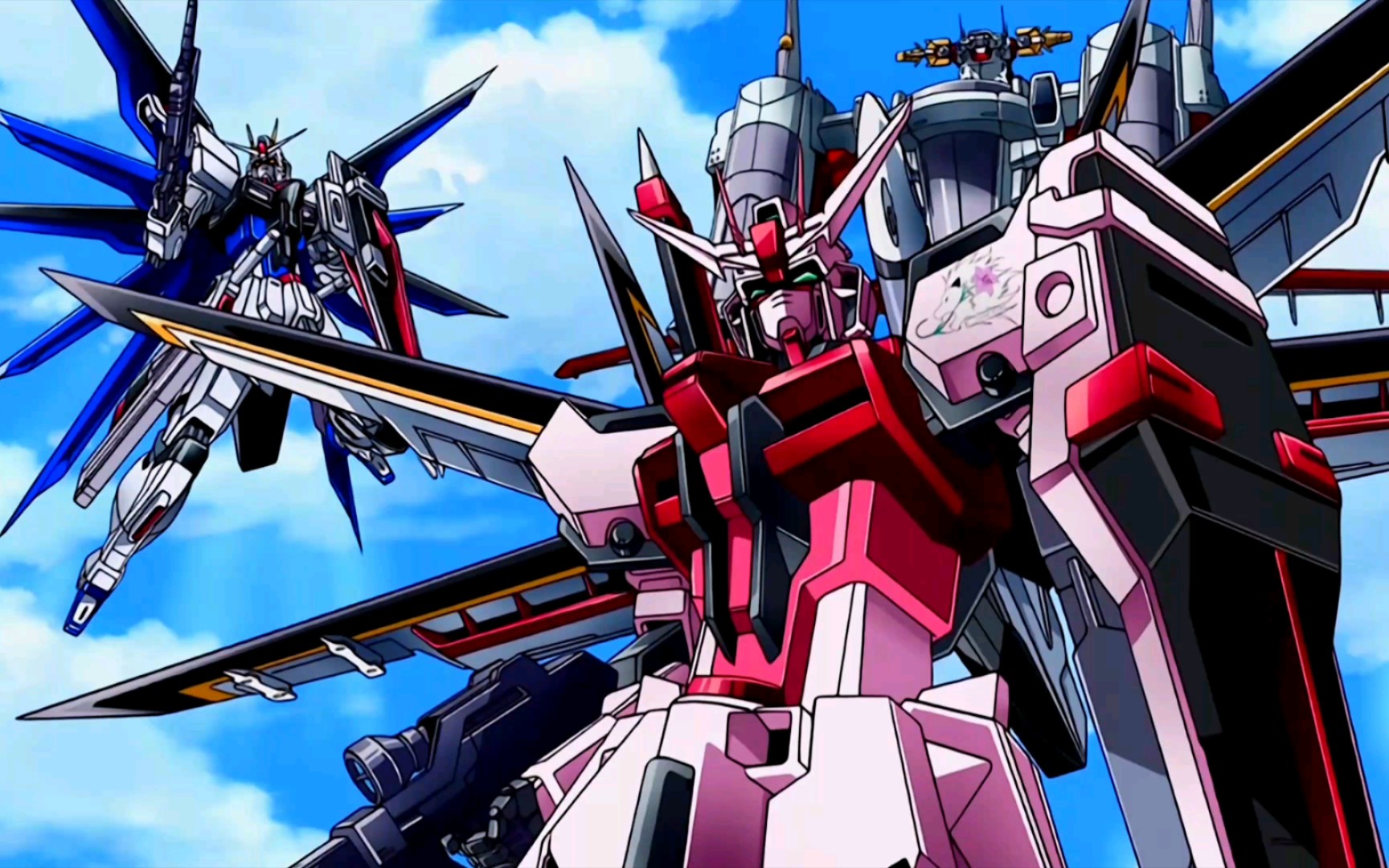 seed第二季强袭嫣红战斗合集4k