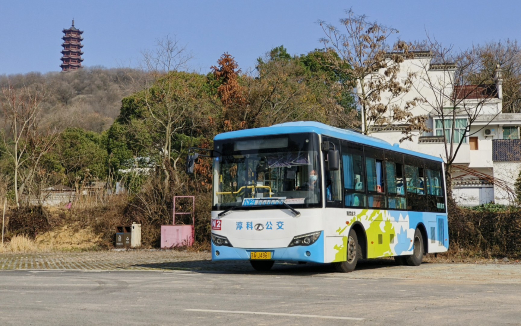 【4k】建康2线n2路 高淳枢纽站→长途车站 前挡pov
