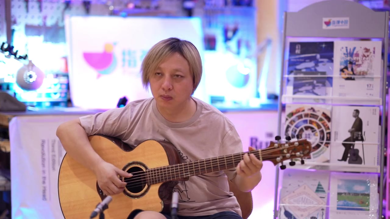 指弹大师岸部真明御用水路手工琴手工吉他乐器指弹