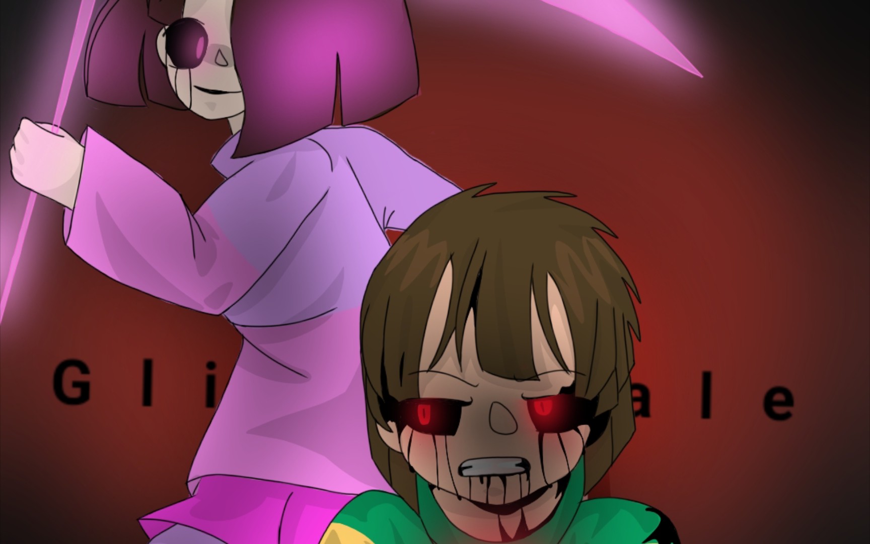 [指绘/差错之下/粉毛×猹]咋总觉得成品不如草稿呢066706