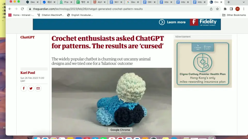 Crochet enthusiasts asked ChatGPT for patterns. The results are