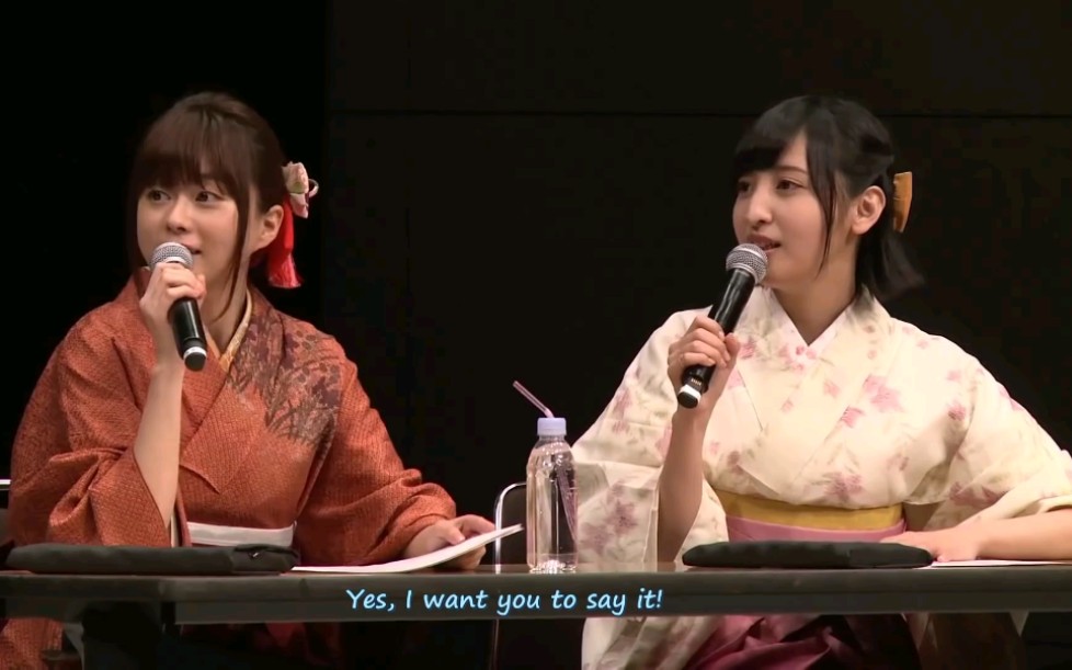 英语字幕佐仓水濑祈毒舌cp围攻前辈的现场